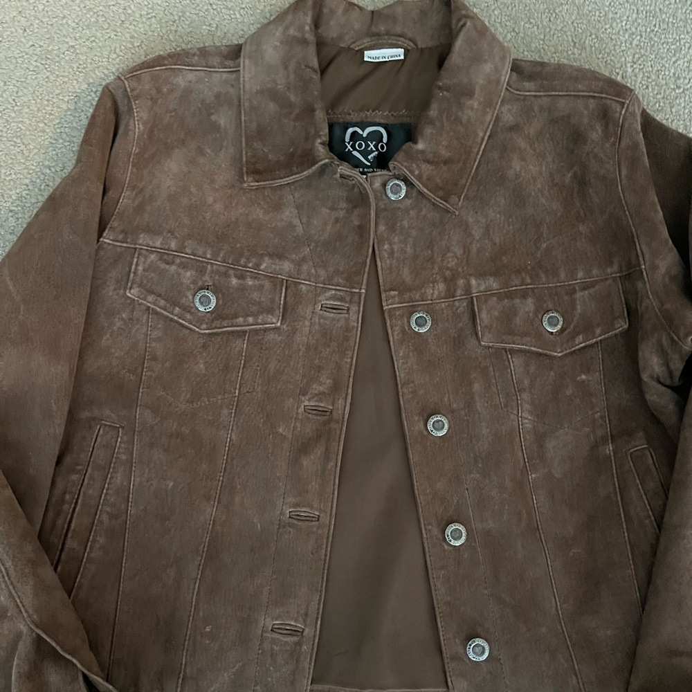 Xoxo leather snd suede jacket - Picture 6 of 6